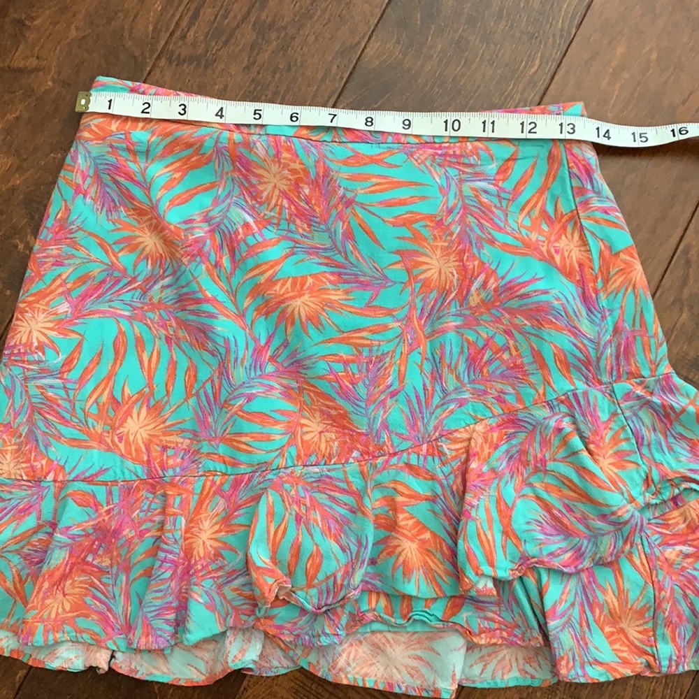 Gianni Bini Tropical Two Piece Skirt Set - Picture 9 of 11